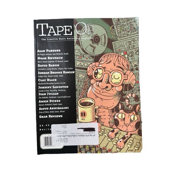 Lot of 8 Tape Op Magazines 160-167 Finneas Alan Parsons Recording Music Audio - Picture 4 of 12